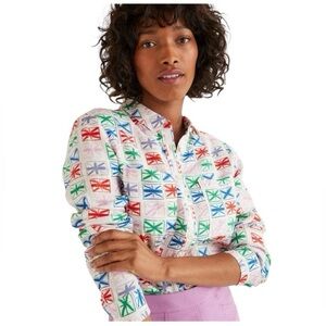 Linen Boden Union Jack Top